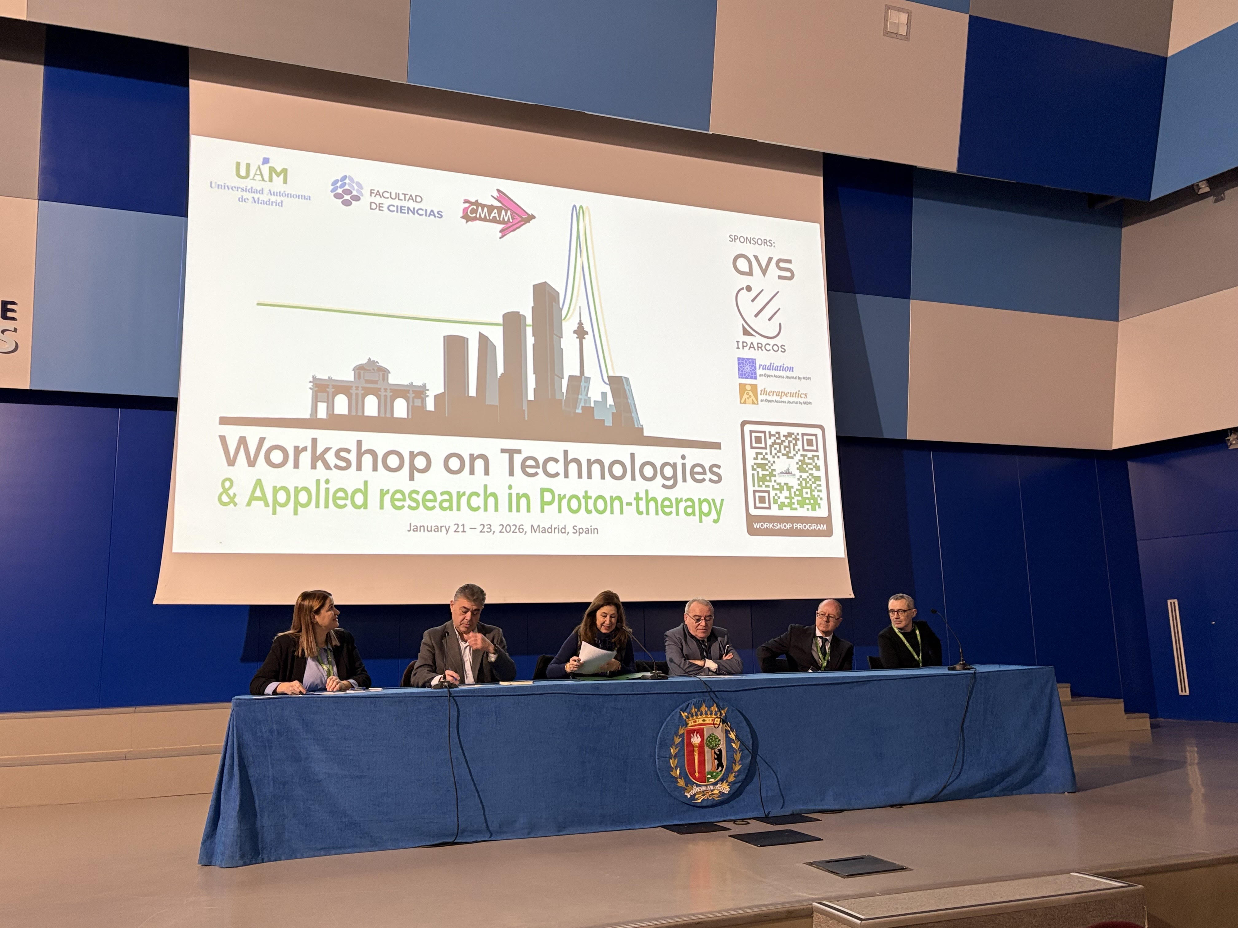 El consorcio ASAP-CM participa en el Workshop on Technologies & Applied Research in Proton Therapy de la UAM